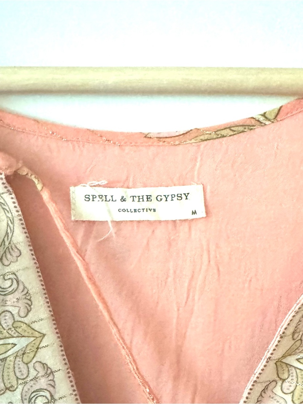 Spell & The Gypsy Collective Hendrix boho dress in dusty pink - Picture 2 of 2